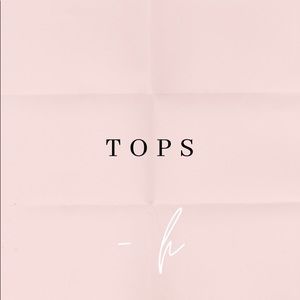 ☆ tops begin here ☆